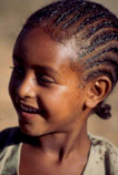 Bambina dell'Altopiano etiope