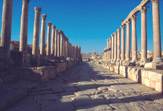 Il Cardo Maximus a Jerash