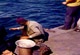 Pescatore sul molo di Uskudar