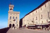 La piazza di San Marino